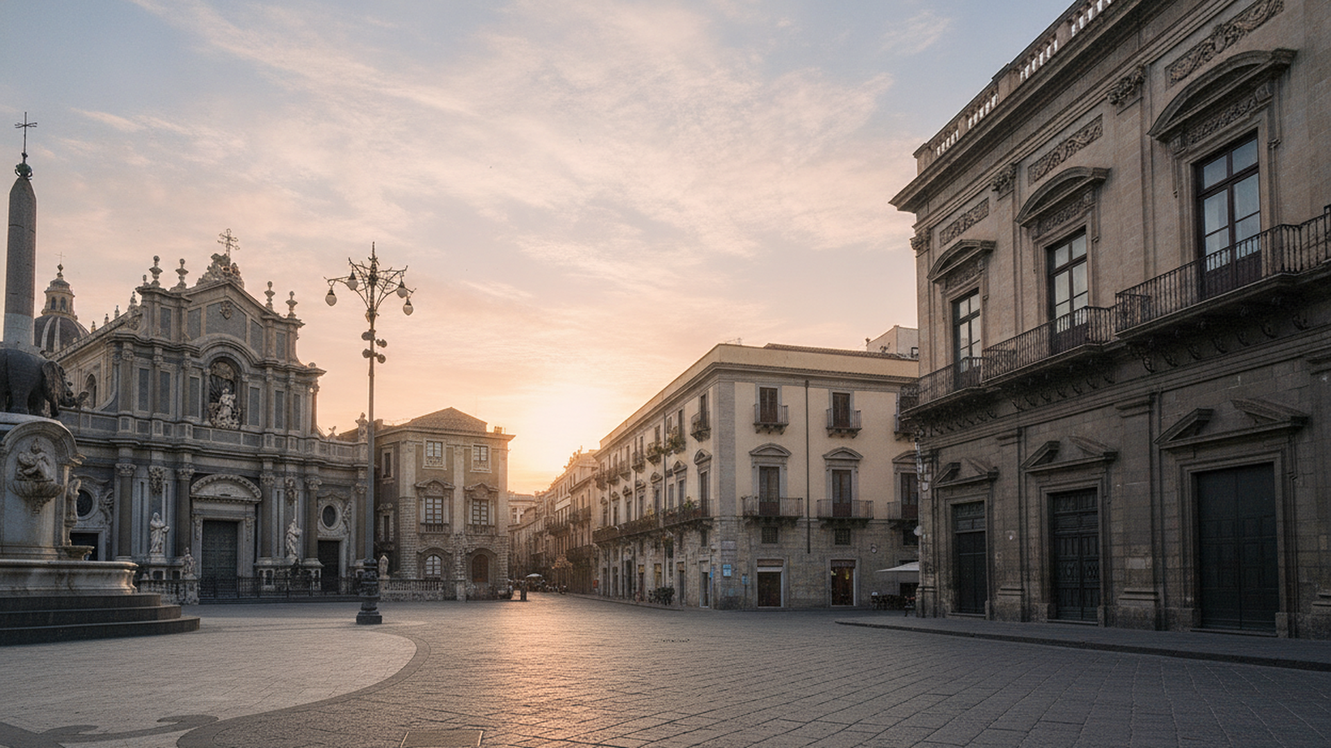 Piazza del Duomo e Cattedrale di Sant'Agata — Catania (Sicilia)